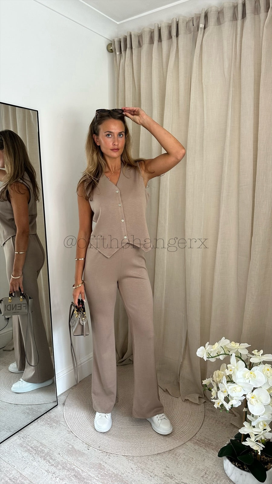 BELLA SOFT WAISTCOAT CO-ORD